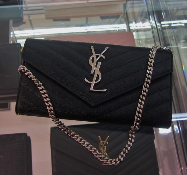 YSL*サンローランスーパーコピー☆ Saint Laurent モノグラム フラップ長財布 Blue 372264BOW02